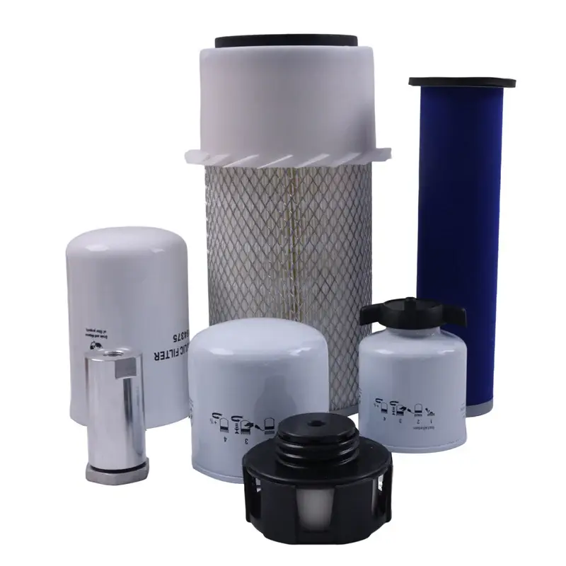 FridayParts 1000/2000 Hour Maintenance Filter Kit 7404059 for Bobcat Loader S130 T140