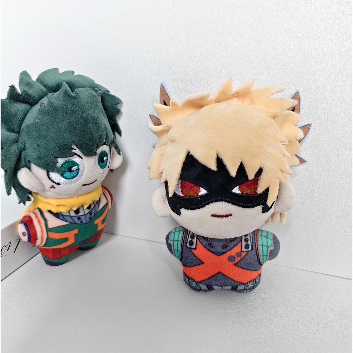 MHA Anime Toys Midoriya Izuku Bakugou Katsuki Plush Keychain Himiko Toga Figure Cosplay dolls Cartoon Himiko Toga Plushies Gift
