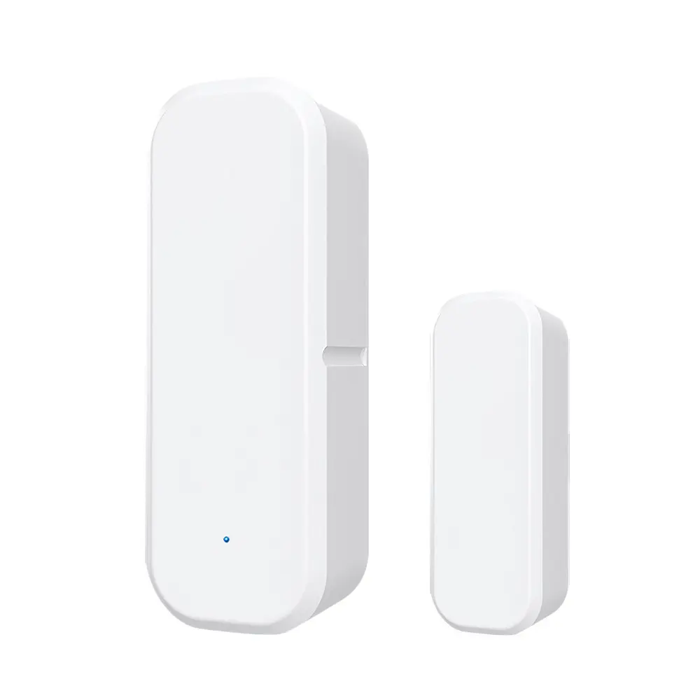 Tuya WiFi Smart Door Sensor - Home Security System Device, Highly Sensitive Movement Detection, Real-Time Alert, Compact Indoor Smart Home Gadget for Doors & Windows