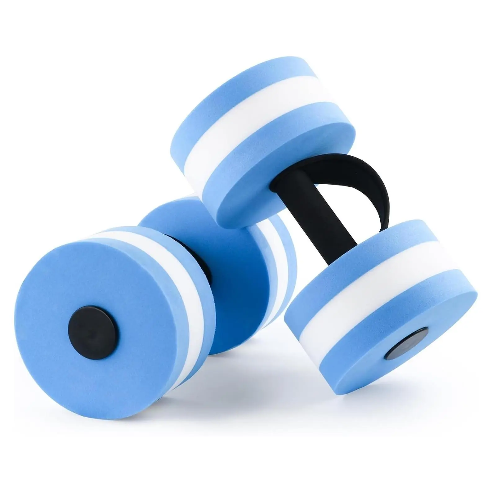 Water Weights, 2Pcs Aquatic Dumbbells for Exercise, Water Aerobics EquipmentGift