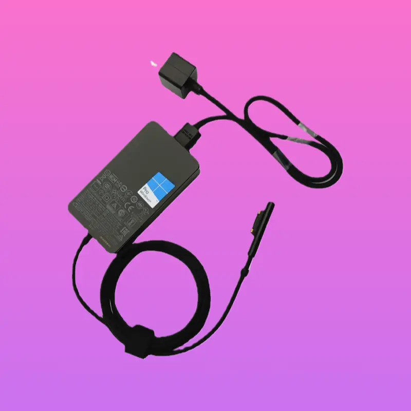 65W Laptop Charger 15V 4A USB Power Adapter for Microsoft Surface Pro 3-9/X, Laptop/Book/Go