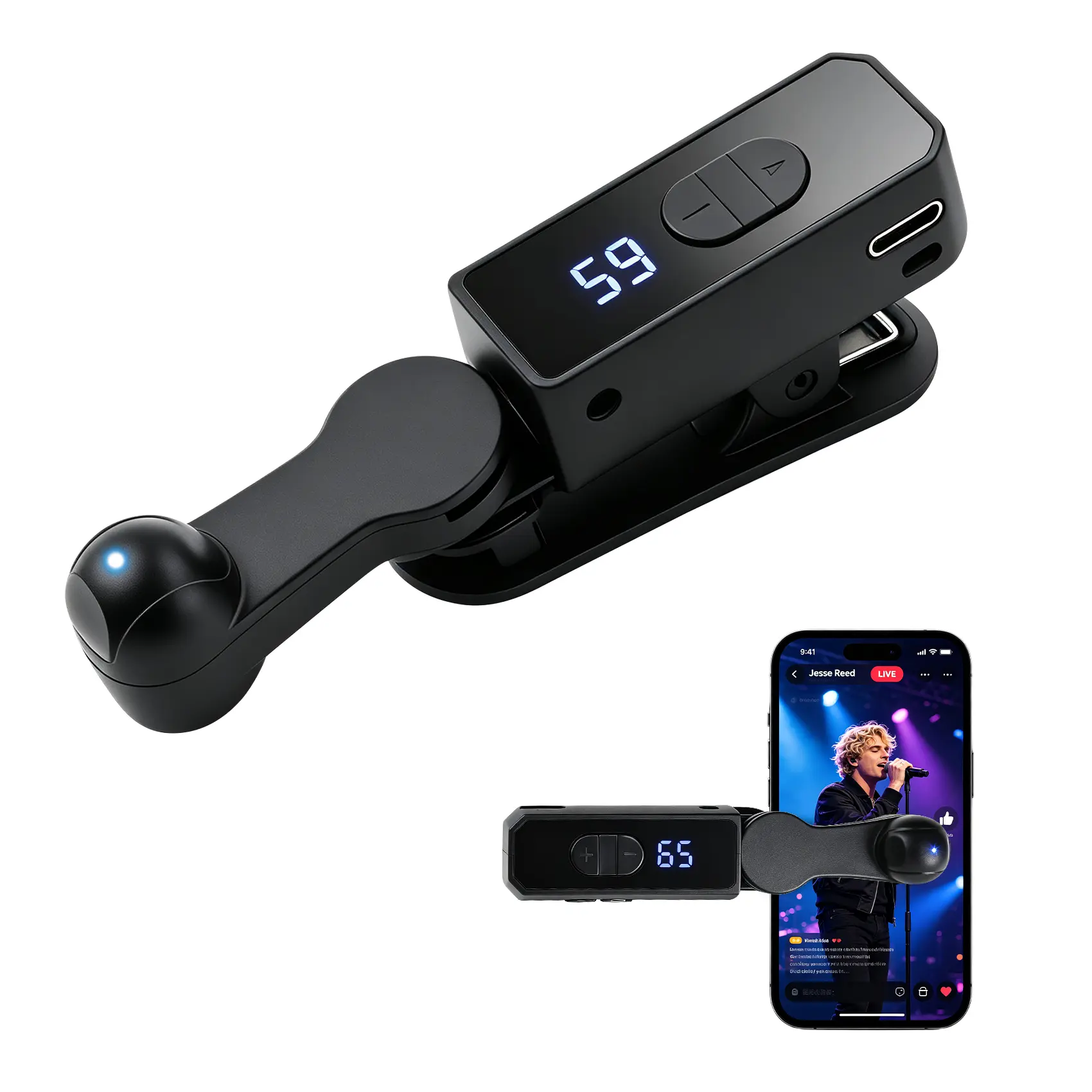 2026 Upgraded Mobile Game Auto Clicker Gaming Accessory, Built-in Battery, No Power Source Connection Needed, Smartphone Tool for Live Streaming Likes, App Interactions, Continuous Click Simulation, Cool Gadget for Phones & Electronics