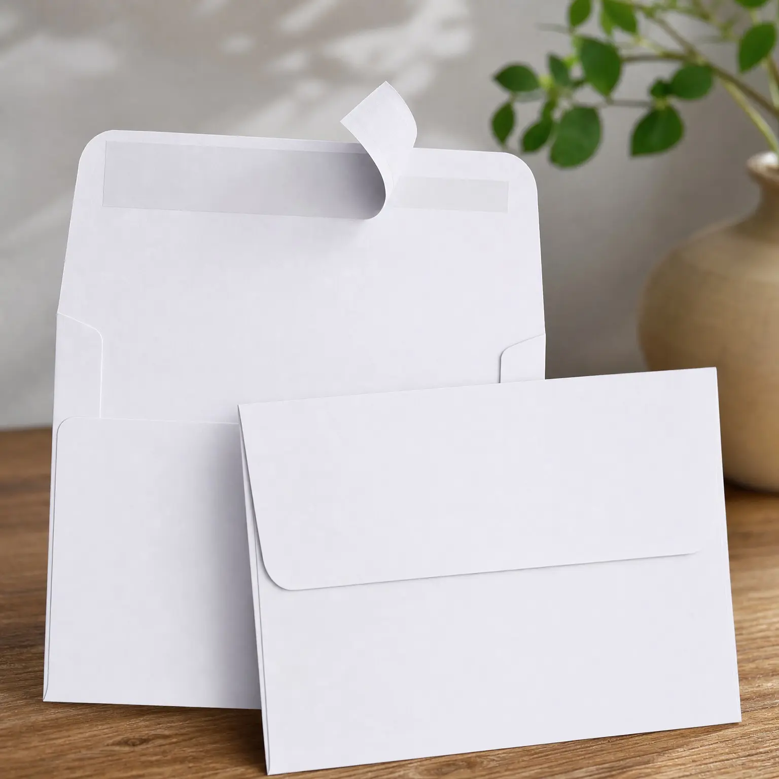 A2 White Paper Envelopes 250 Pack - 4.375 x 5.75 Inch Self Seal Invitation Envelopes for Wedding, RSVP, Thank You Notes, Greeting Cards, Photos & AnnouncementsGift