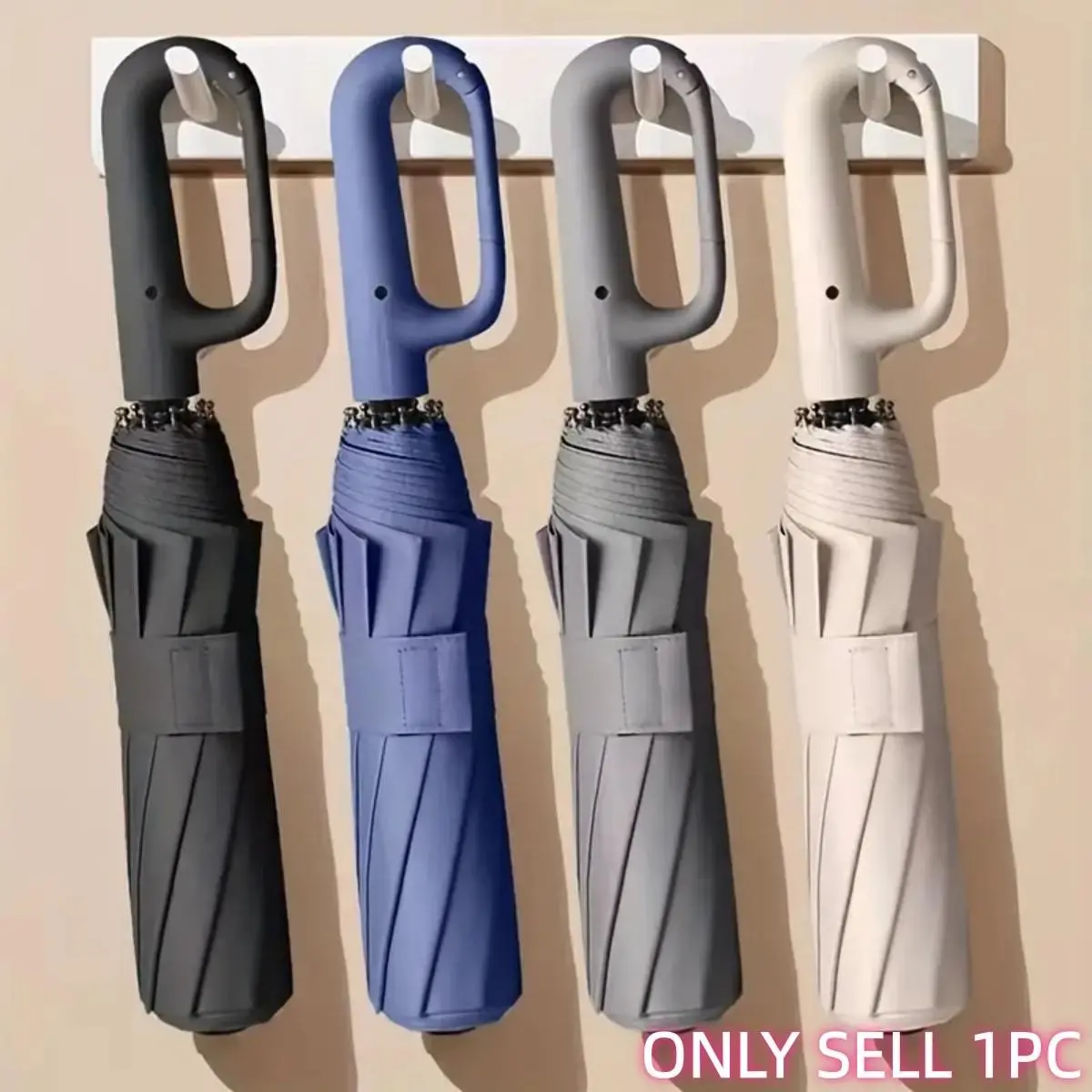 Portable Automatic Folding Umbrella, Windproof Waterproof Design, Outdoor Use, Durable and Lightweight, Ideal for Travel and Daily Use, Portable Foldable Umbrella