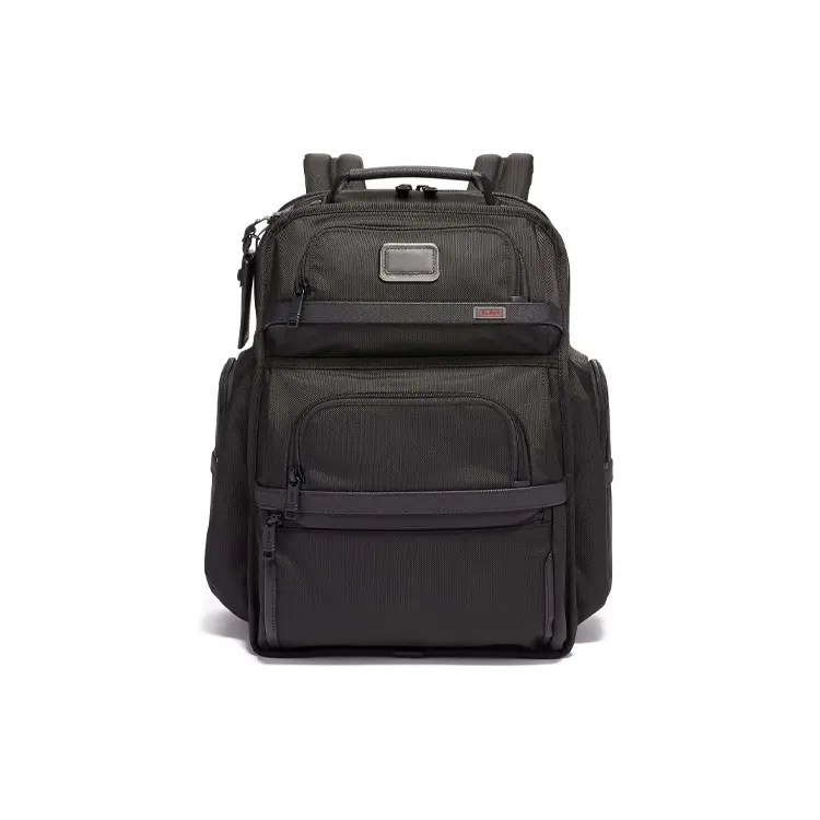 TUMI Alpha 3 Ballistic Nylon Backpack for Men and Women – Versatile Travel and Casual Style in Black