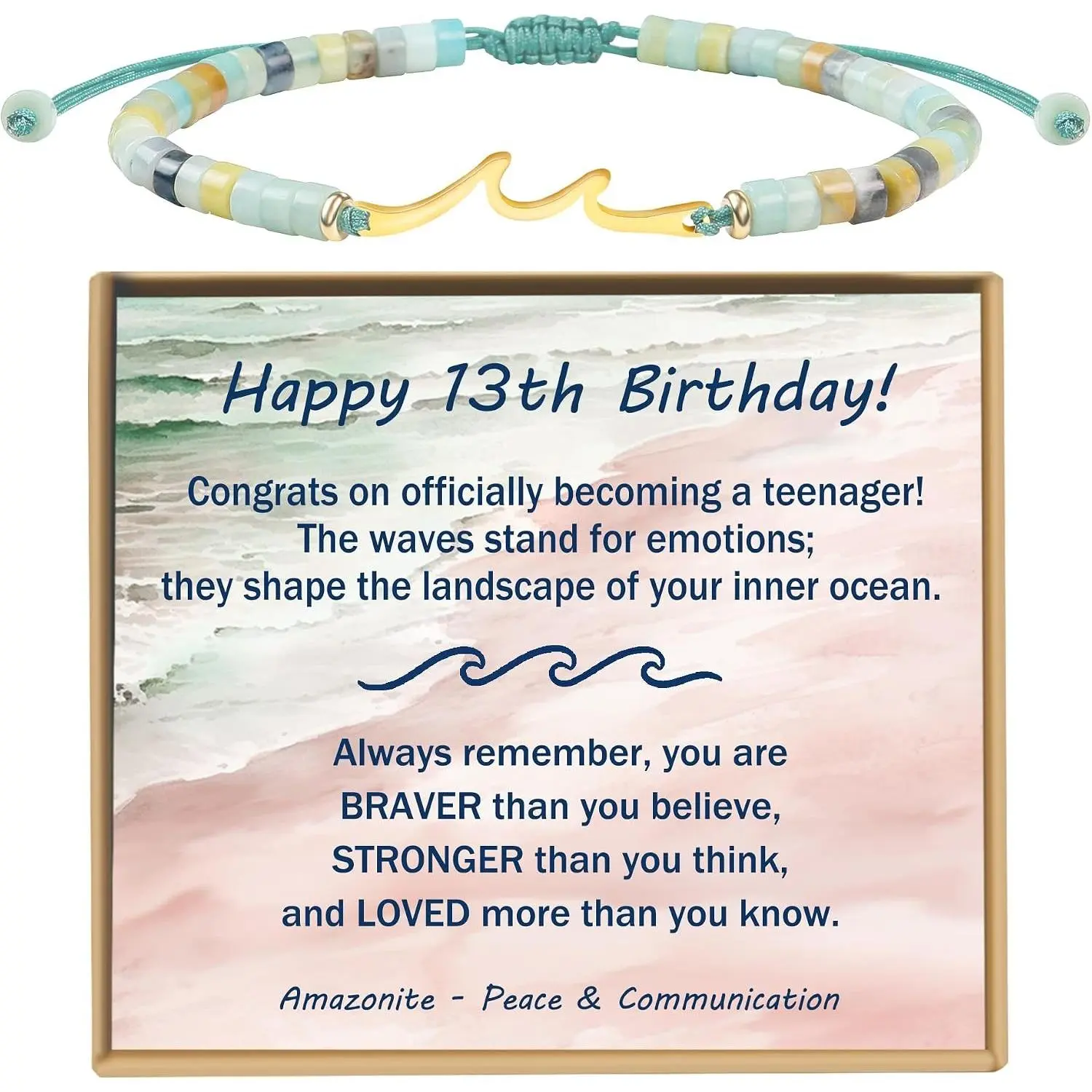 13th 16th 18th 21st 40th 50th 60th Birthday Bracelet Gift for Women Her(Gift)