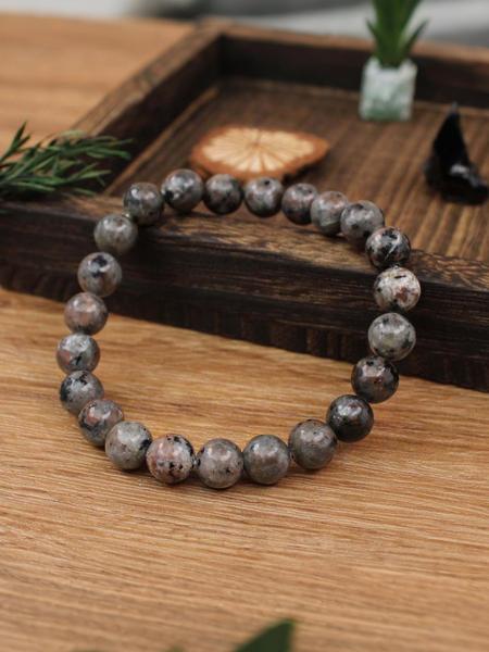 Healing Crystal Bracelet, Release Anger Fear, Clear Negative Thoughts, Mind Clarity Emotion Balance Stone, Anxiety Relief Jewelry