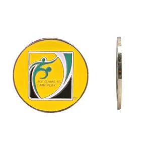 Durable Soccer Coin Toss Referee Flipper, High Hardness Event Judge Flipping Device, Wear-Resistant Football Match Accessory