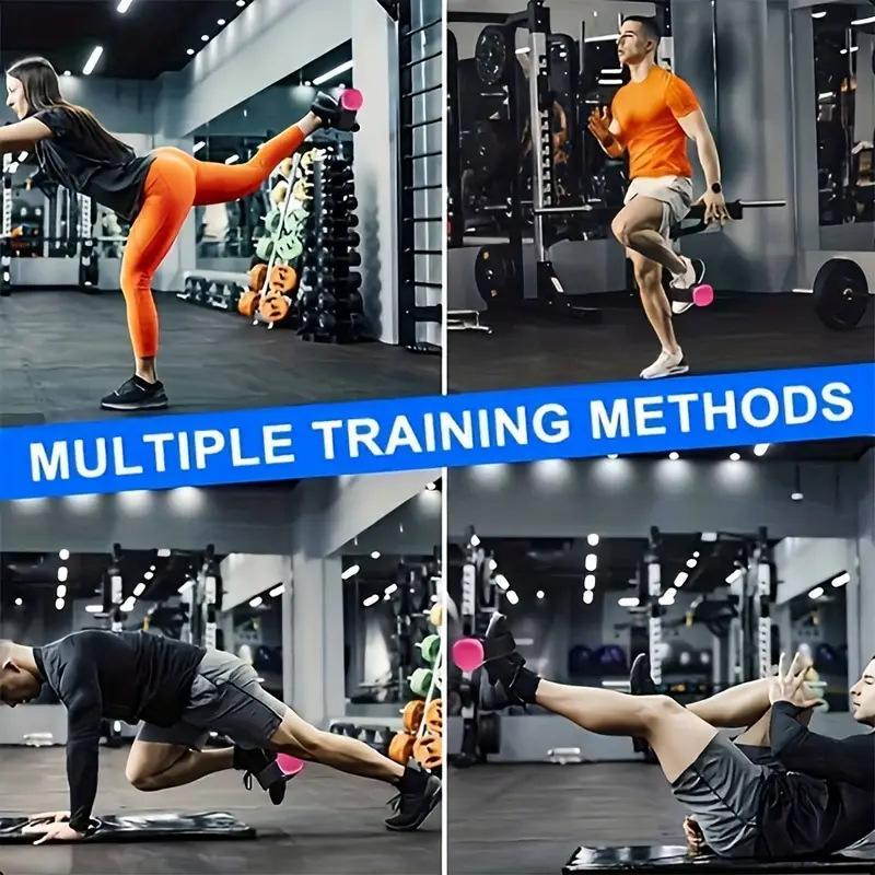 Adjustable Ankle Weight Dumbbell, 1 Count Ankle Weights for Women & Men, Adjustable Weights Dumbbells, Home Leg Exercise Equipment, Fitness Equipment for Home Gym