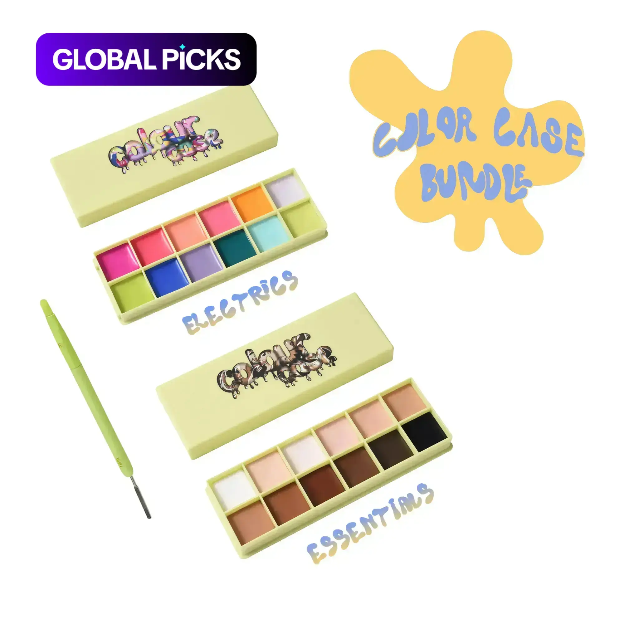 All Colour Case Bundle by Made By Mitchell, Summer Makeup Beauty Bundle Kit Set #GLOBAL PICKS All Colour Case Bundle by Made By Mitchell, Summer Makeup Beauty Bundle Kit Set #GLOBAL PICKS