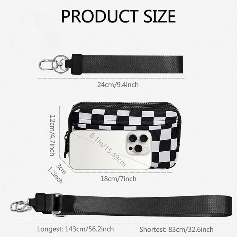 BIGWIG Dual Mode 2 in 1 Wallet – Nylon Wristlet & Crossbody Bag for Women, Fits Most Smartphones, Stylish & Versatile wallets purse