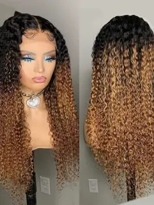26-Inch Curly Headband Wig, Soft No-Adhesive Pre-Pulled, 180% Density Gradual, Heat-Resistant Lace Front, All Seasons Wear