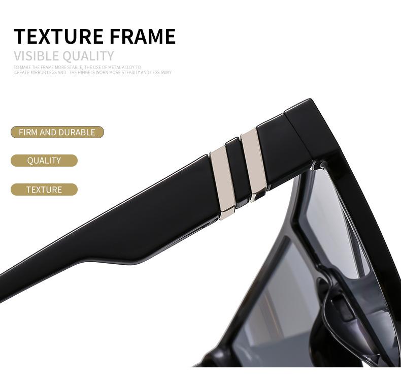 Sunglasses for men and women, true film one-piece sunglasses, outdoor cycling and fishing sunglasses, UV protection