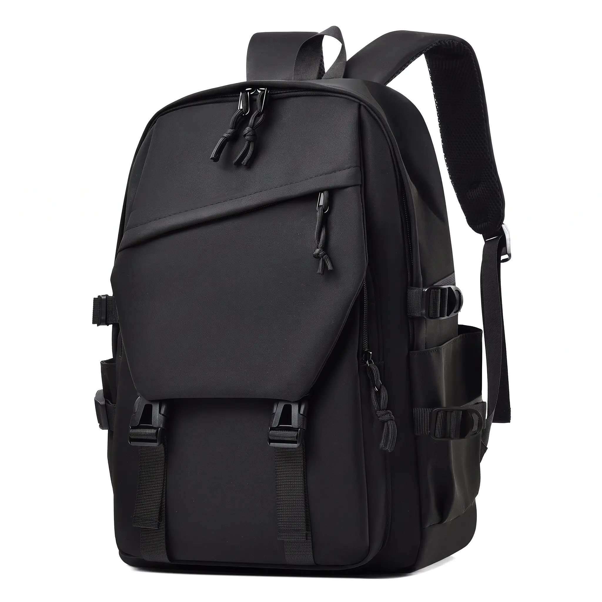 School Ready Laptop Backpack Big Capacity Waterproof Nylon Bag For Teens Boys Girls Middle High College Casual Travel Daypack With Curved Shoulder Straps Cozy Campus Everyday Essential