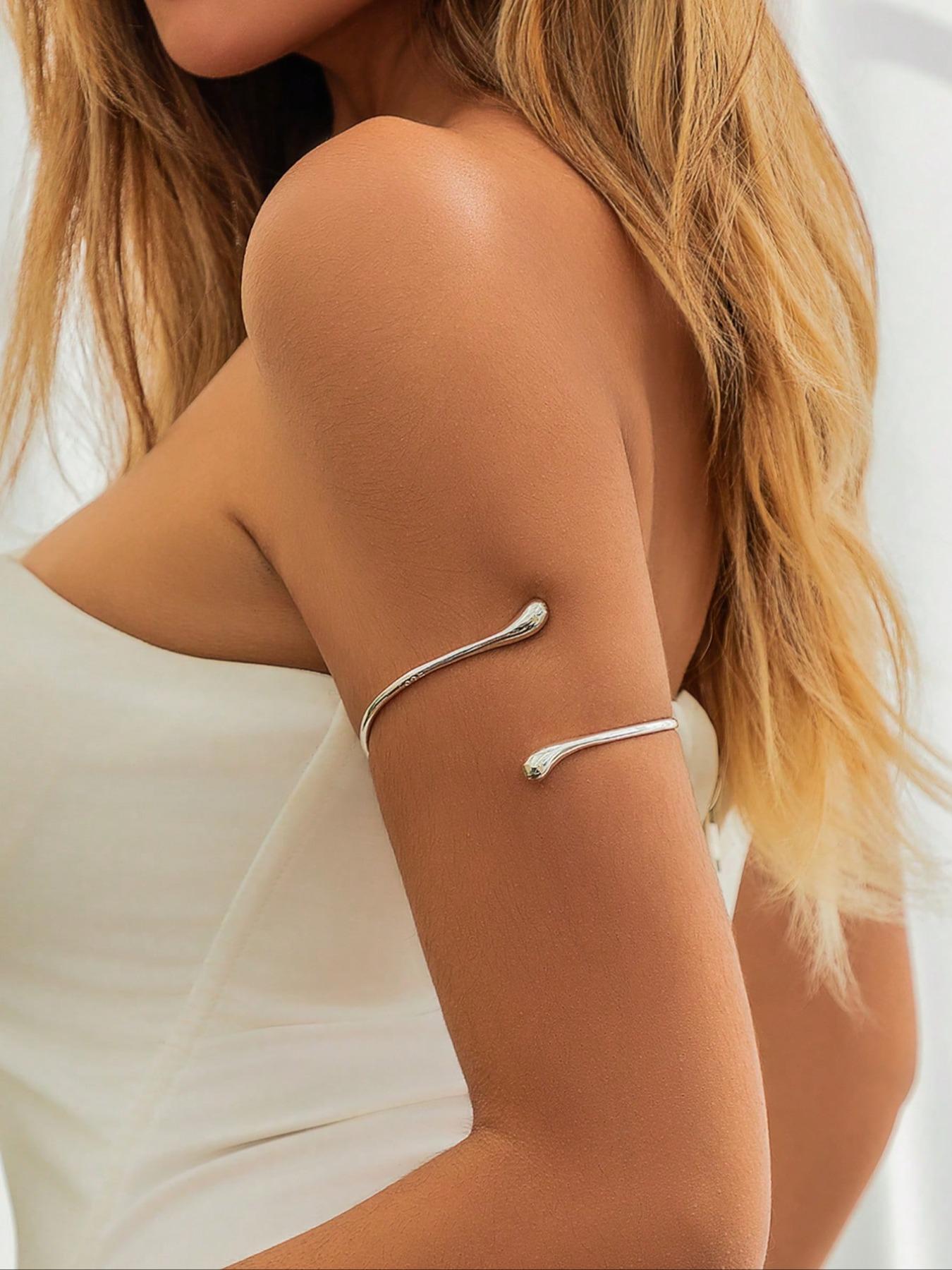 Minimalist Temperament Open Arms Chain, Fashionable Arm Chain for Women & Girls, Trendy All-match & Exquisite Body Jewelry for Birthday Gift, Girlfriend Gifts