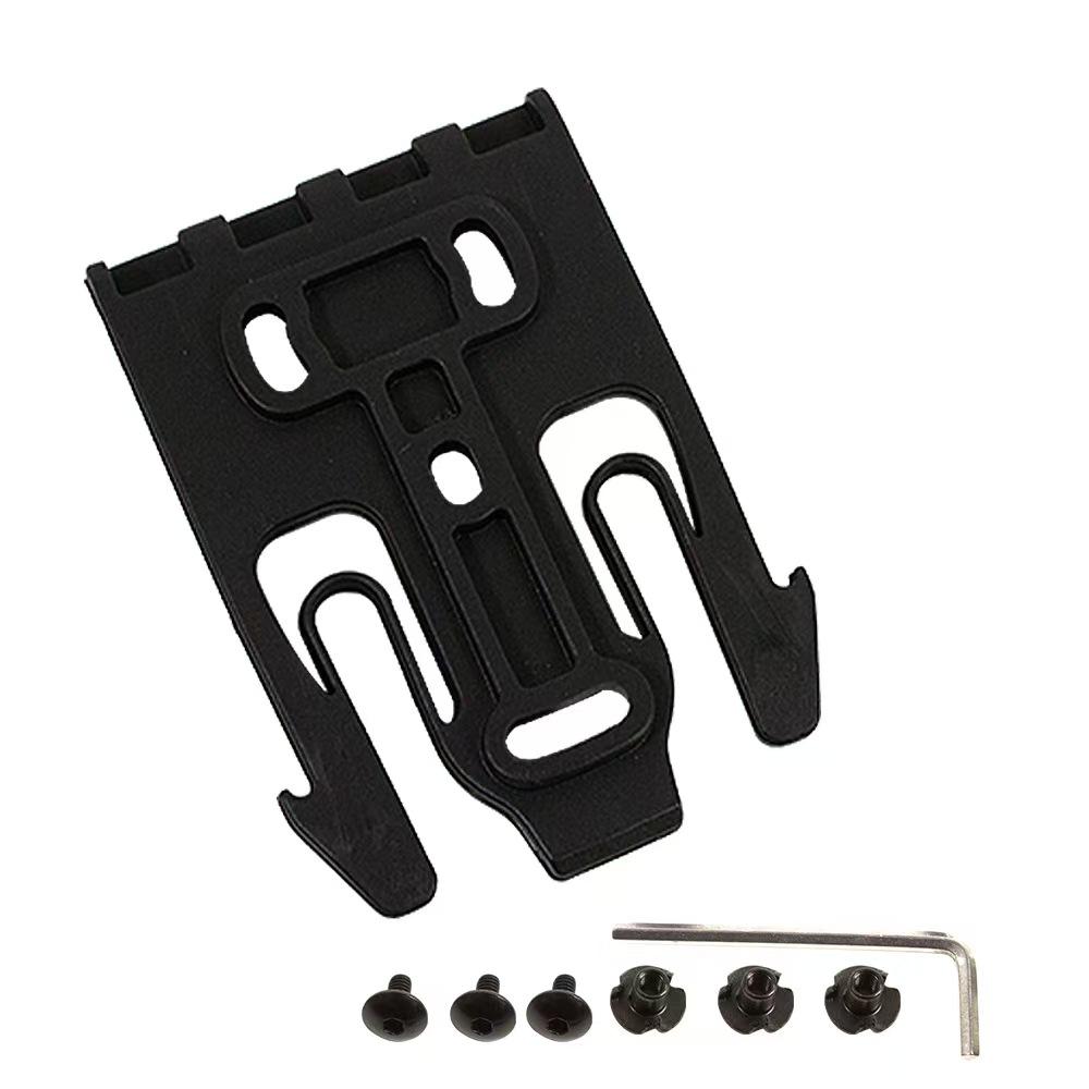 Tactical Quick Release Gun Holster Adapter Set, Durable Multi-Functional Accessories for Fast Draw Gear, Long-Lasting Wear Resistance