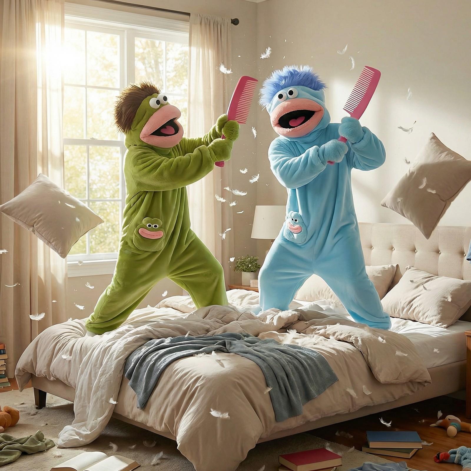 Funny Big Mouth Monster Onesie 3-Piece Set for Women - Soft Coral Fleece Hooded Pajamas, Thick Warm Fleece-Lined Sleepwear + Comb + Shoes, Fun, Bath Towel, Bathrobe, Loungewear, Party Gift