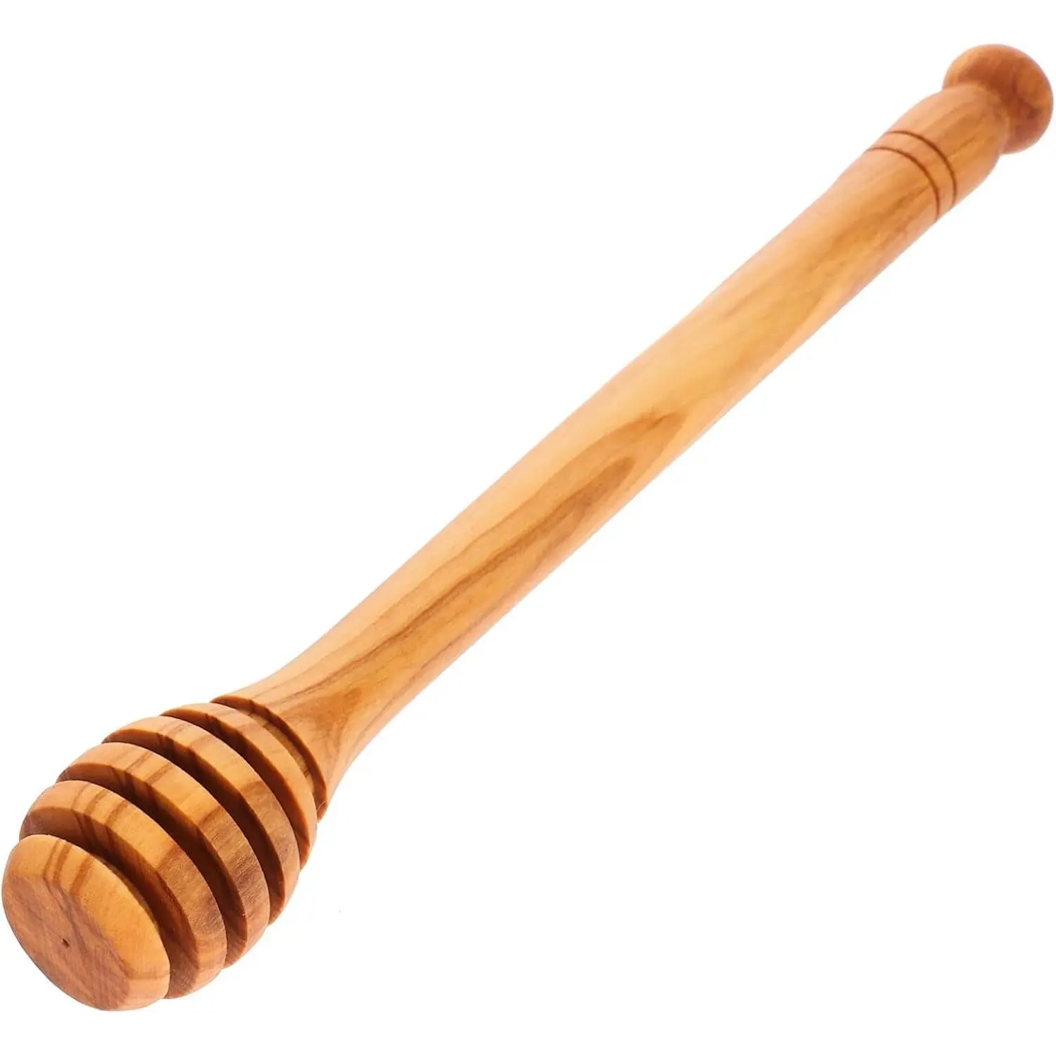 Wooden Honeycomb Stick Long Handle Honey Jar Dipper Sticks Honey Dispenser Juices Jam Stirrer Coffee Stir Sticks Reusable Stirring Rod