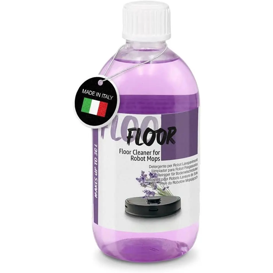 ERRECOM Floor, Concentrated Cleaner for Robot Floor Mop 16 fl.oz (500ml) Bottle, 1:60 Dilution Makes Up to 8 Gallons