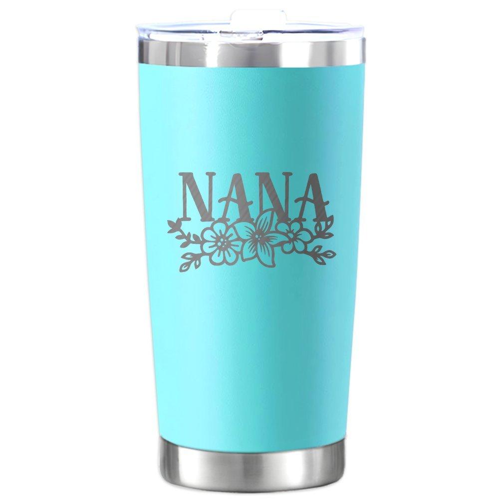 1pc - 20oz/591ml Stainless Steel Nana Grandma Coffee Cup | Multipurpose, Reusable, Hand Wash Only, 304 Stainless Steel, Ideal for Birthday and Mother'S Day Gifts