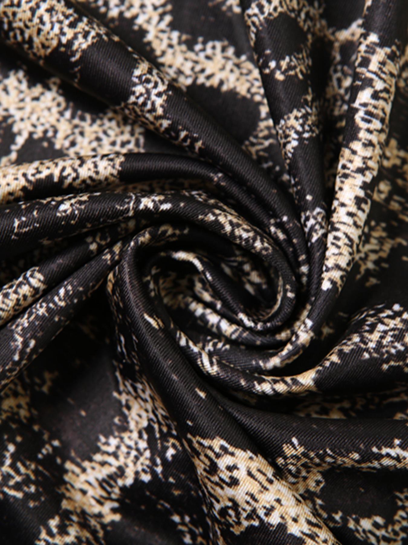 Women's Leopard Print Cami Dress, Elegant Fashion Casual Spaghetti Strap Dress for Party Club Dating Wear, Women Dress for Summer