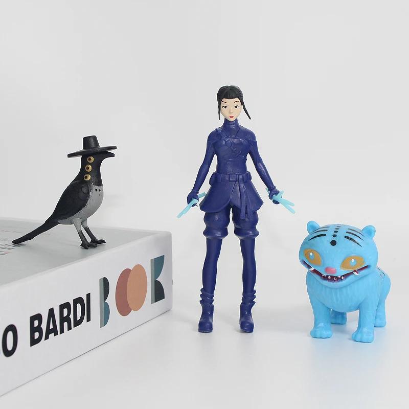 Anime Kpop Demon Hunters Figure Model Toy Cartoon Gaming Peripherals Desk Decoration Collection Figures Model Toy For Kid Gift