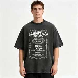 Funny Meme Letter   Pattern   Graphic Oversized T Shirts Acid Washed Cotton Tees Vintage Baggy Loose Fit Streetwear WorkoutTops, Menswear Comfy Gym Casual Short-Sleeves
