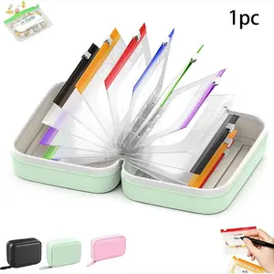 Waterproof Portable Pill Organizer Set with Multiple Compartments, A8 Waterproof Medicine Storage, 7-14 Days Drug Protection, Includes 7/14 Bags, Durable Compression Case