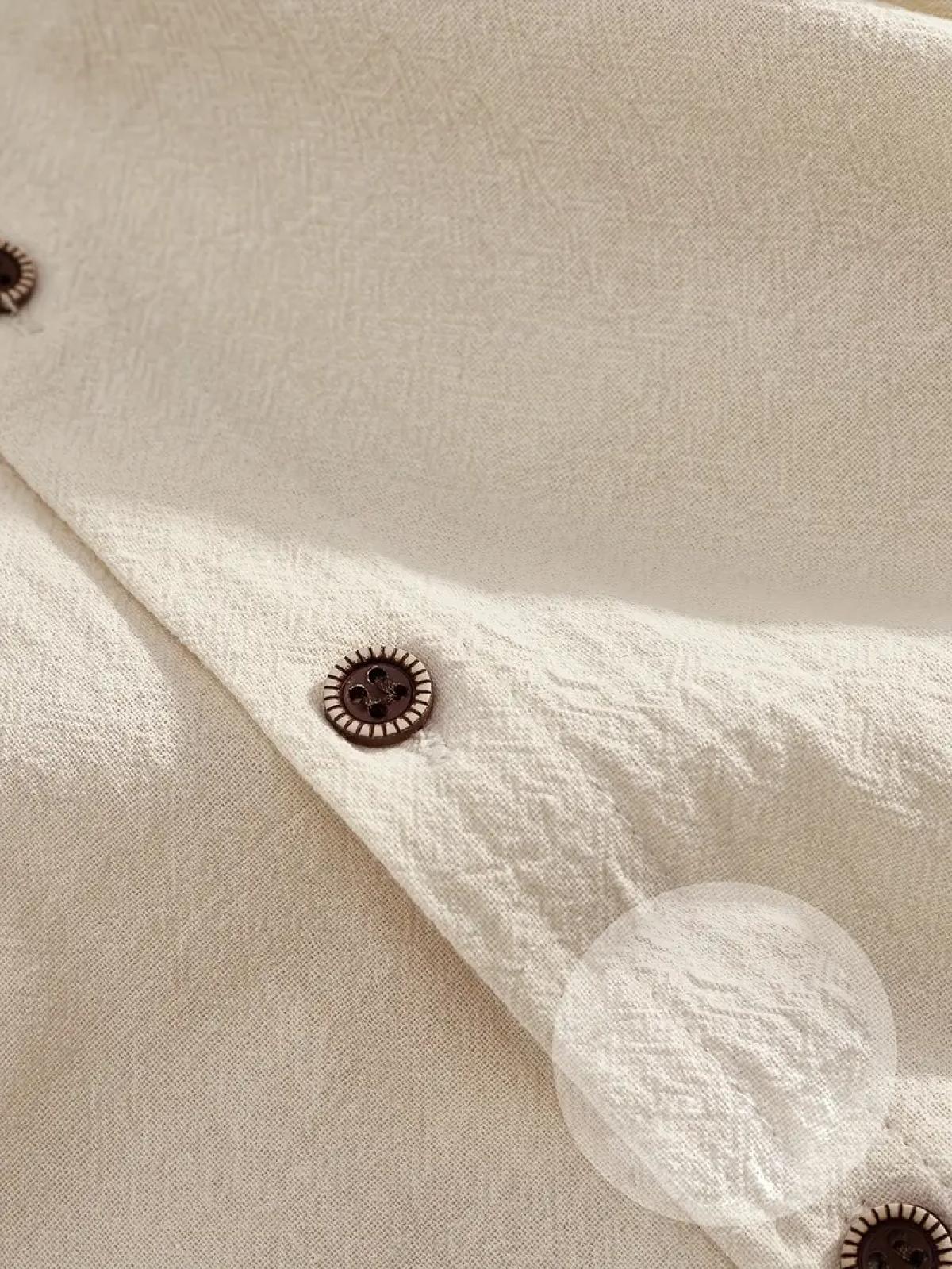 2-Piece Set Men's lightweight  Trendy Hooded，Made From Soft Linen，Casual Vacation Style, Loose Fit Breathable Fabric,Long Hoodie & Wide-Leg Pants, Summer Wear outdoorfun Sweatshirt Clothes Fashion Trouser