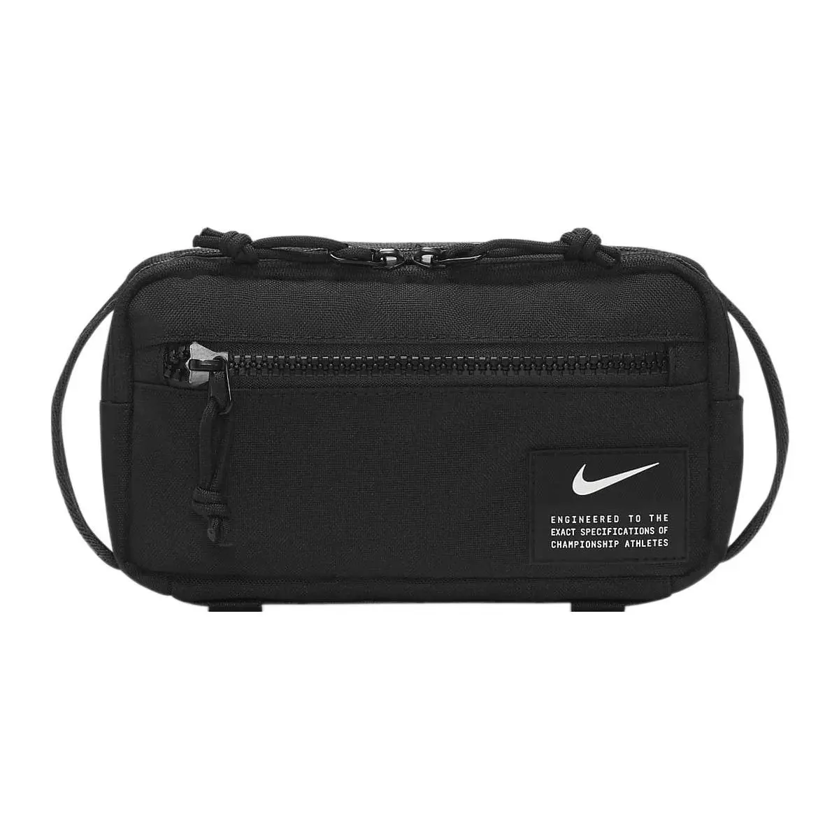 Nike Utility Speed Crossbody Chest Bag for Men and Women – Sporty Casual Polyester Sling Bag in Black