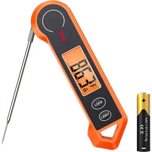 TP19H Digital Meat Thermometer for Cooking, 1 Sec  Read  Thermometer with Motion-Sensing Wake for BBQ Grill Oil Fry Candy for Fathers Day  for Dad Men (Previously )