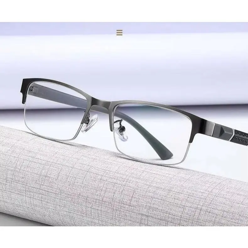 Men Reading Glasses Retro Business Hyperopia Glasses Anti Blue Light Reading Glasses 0 +1.0 To +4.0 Glasses
