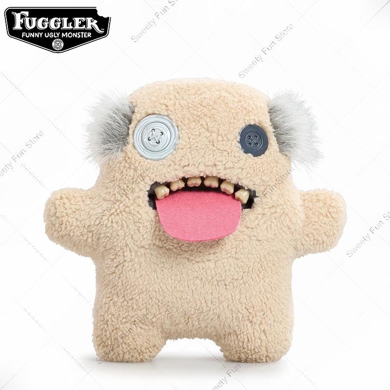 100% Original Fuggler Funny Ugly Monster Plush Toy – Tooth Creature Stuffed Doll, Hairy Furry Plushie Gift for Kids & Collectors, Mini Rascals Series