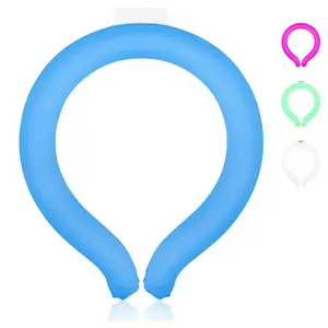 Neck CoolingTube, Reusable Ice Cooler Wearable Body CoolingProducts, Neck Coolers for Hot Weather, Wearable Cold Pack