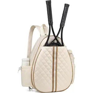 Tennis Bag, Convertible Sling Crossbody Backpack Waterproof Reversible Racket Bags  Women Men