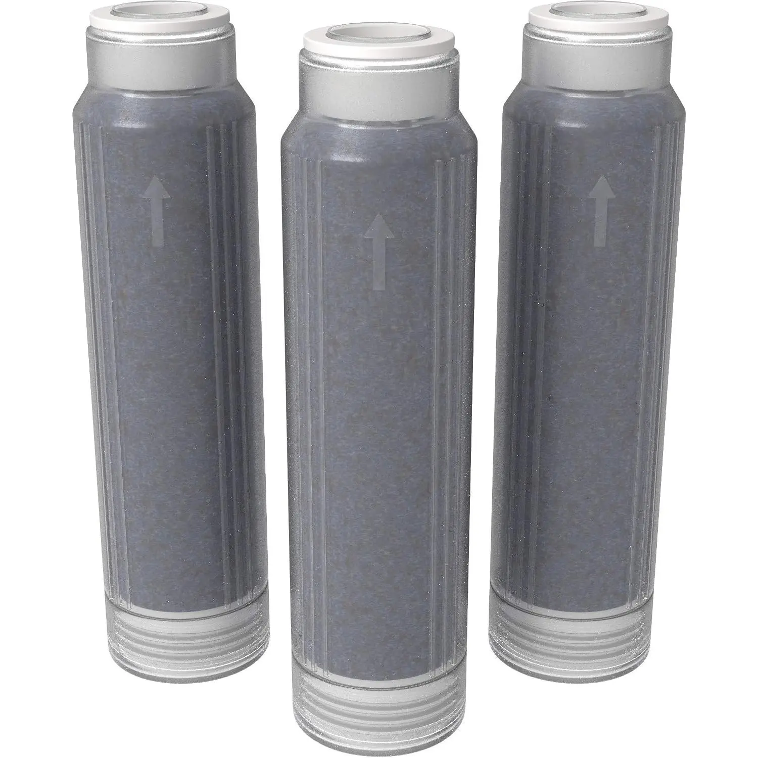 Reverse Osmosis 10-Inch Mixed-Bed Color Changing Deionization Resin Filter Cartridge for RO/DI System Units, 3-Pack