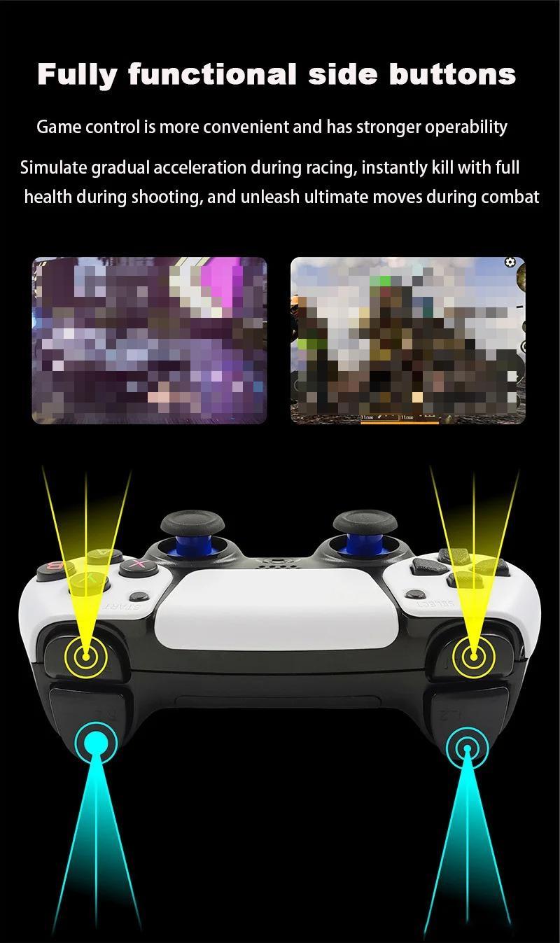 Trending New 4K TV Game Stick Ultra Handheld Game Player with Dual Wireless Controller – 50000+ Games – Family Game System