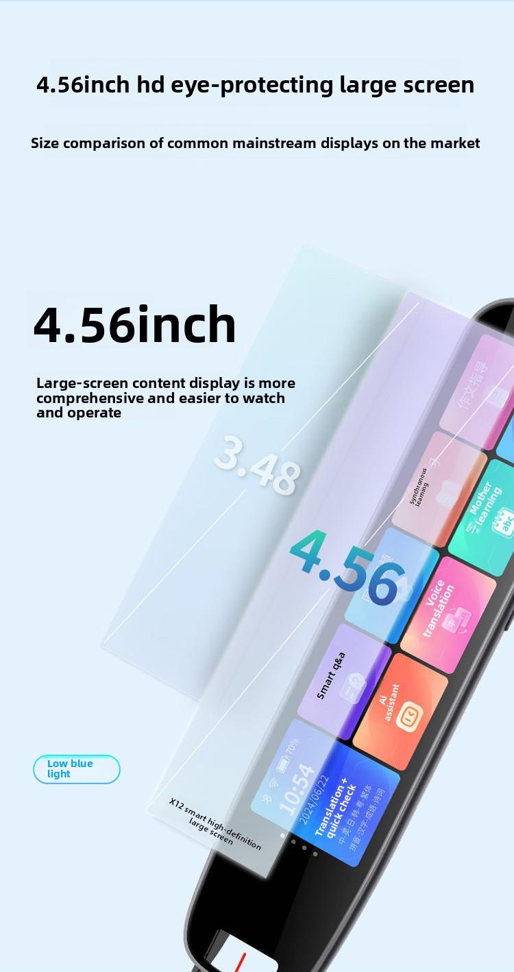 All-Subject Intelligent Student Reading Pen Scanning Pen Offline Large Screen Dictionary Pen Photo Q&A English Translation Pen