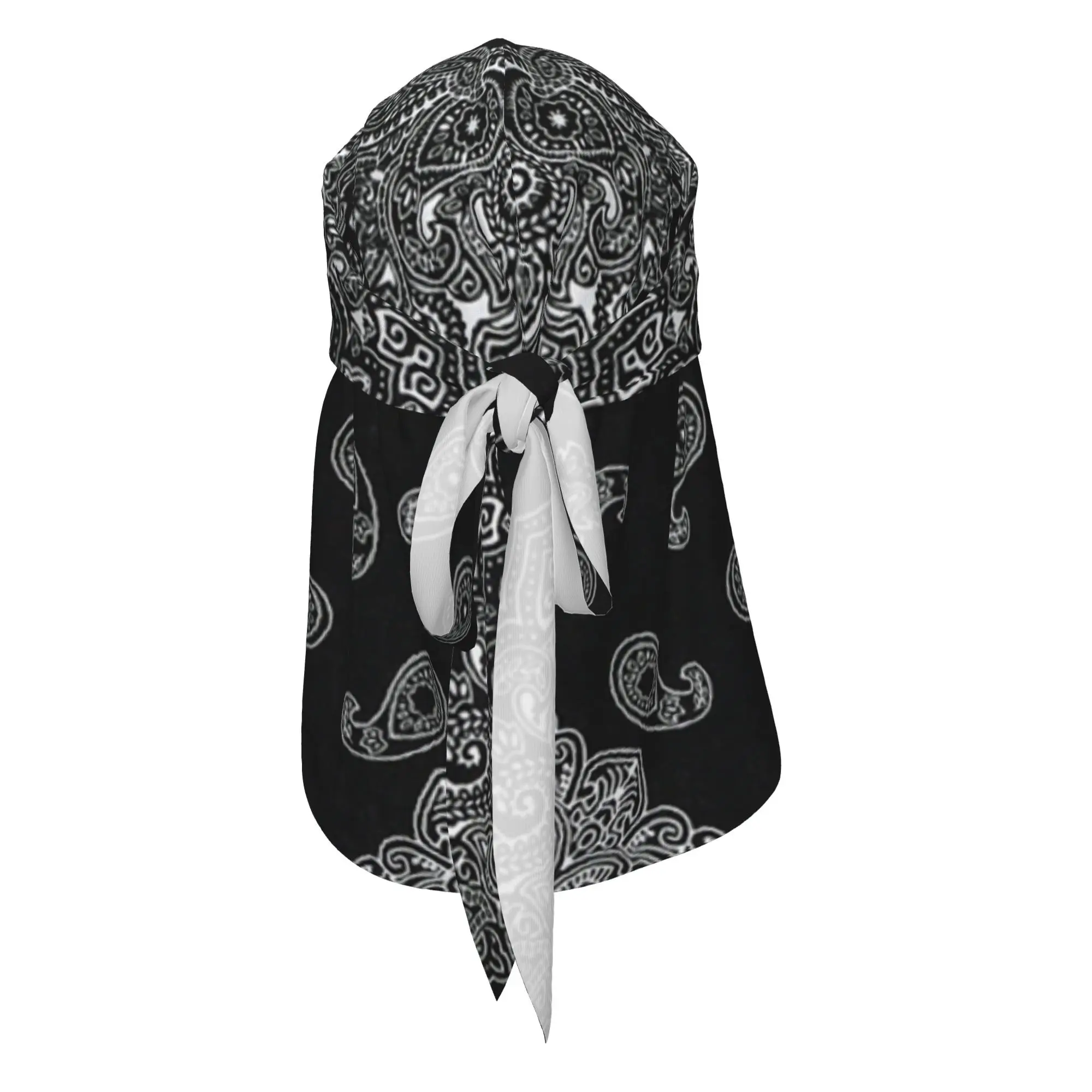 Paisley Print Pirate Hat, Hip-Hop Scarf Pirate Hat, Head Scarf, Summer Daily Accessory, Comfortable, Sun Protection, Cosplay Prop, Street Style, Sports Gear