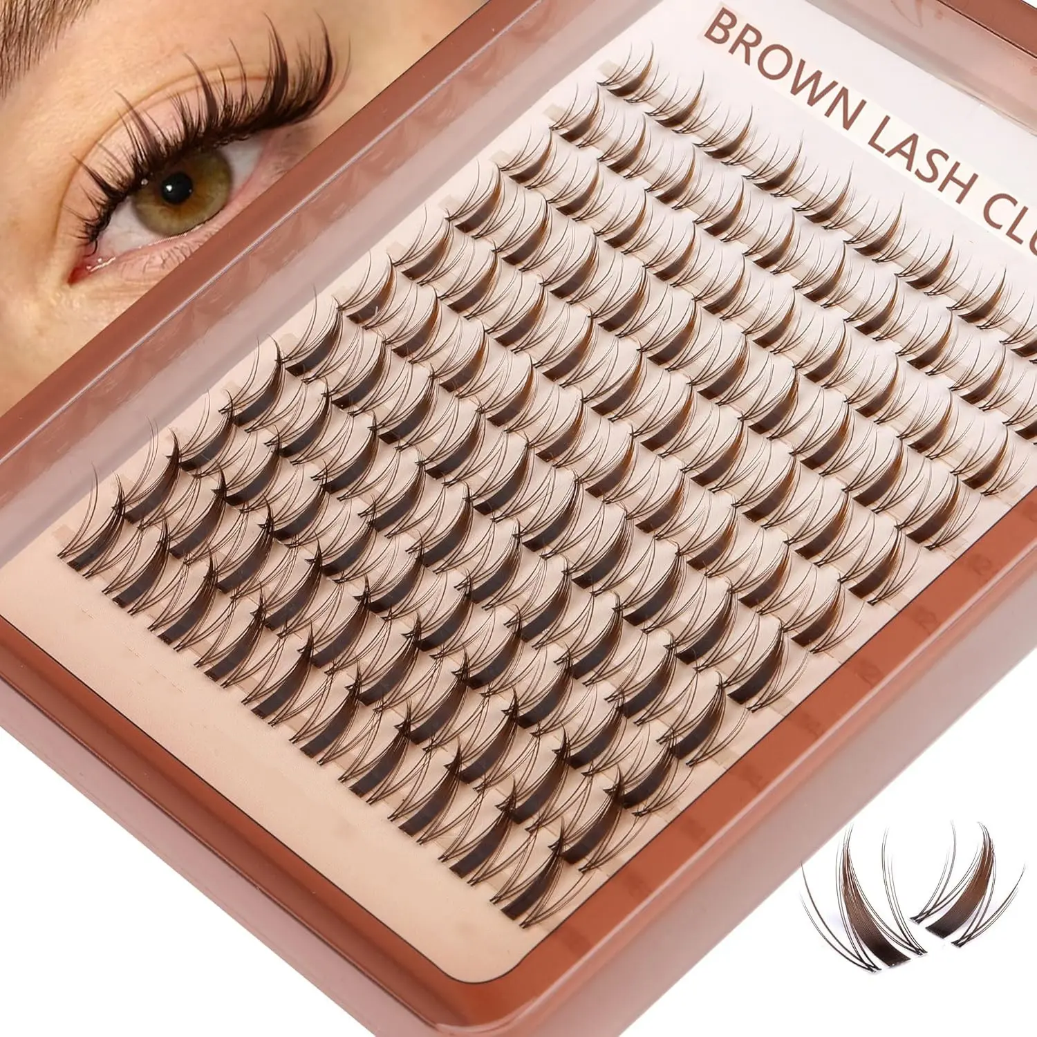 Natural Dangle Eyelash Clusters, Anime Eyelash Clusters, Pointed Eyelash Extensions, C-Type Curl Single Eyelash Extensions, DIY at Home, Diy Dramatic Lashes, Fake Eyelash Extensions