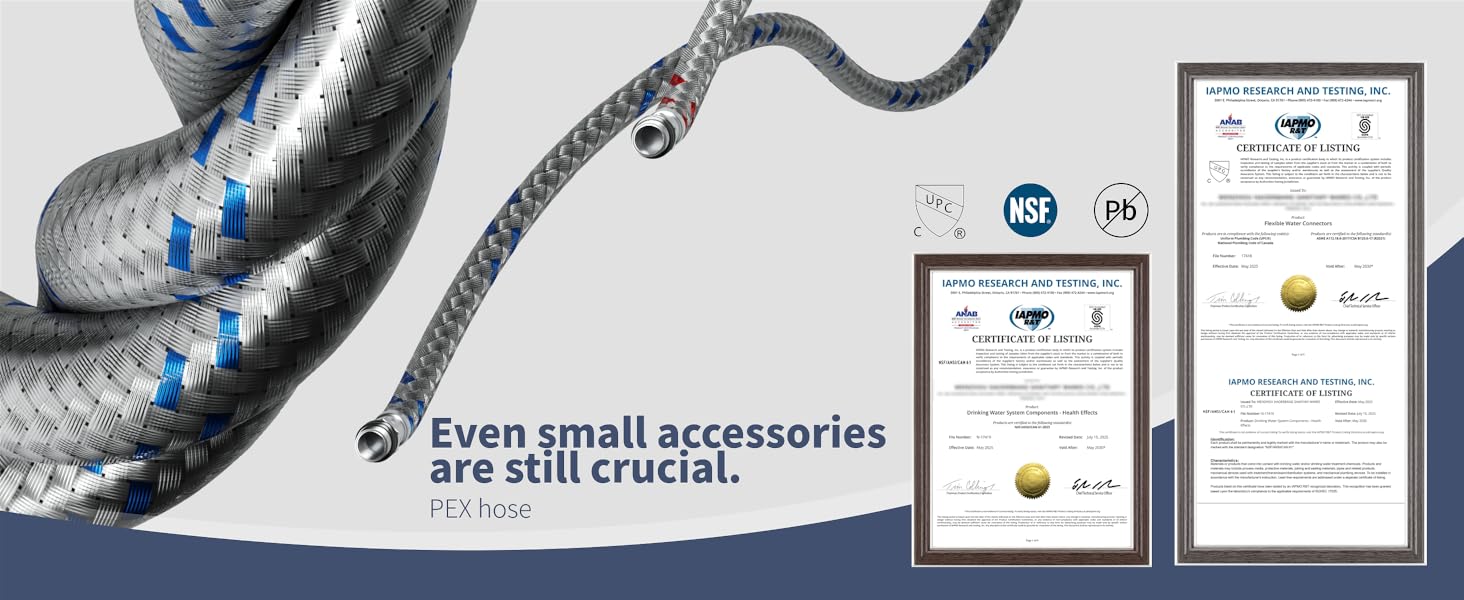 Brushed Nickel Kitchen Faucet with Pull Down Sprayer, Stainless Steel Spring Commercial Kitchen Sink Faucet with 10-Inch Deck,1 or 3 Hole Installation for Farmhouse, RV Camper, Laundry & Utility Sink