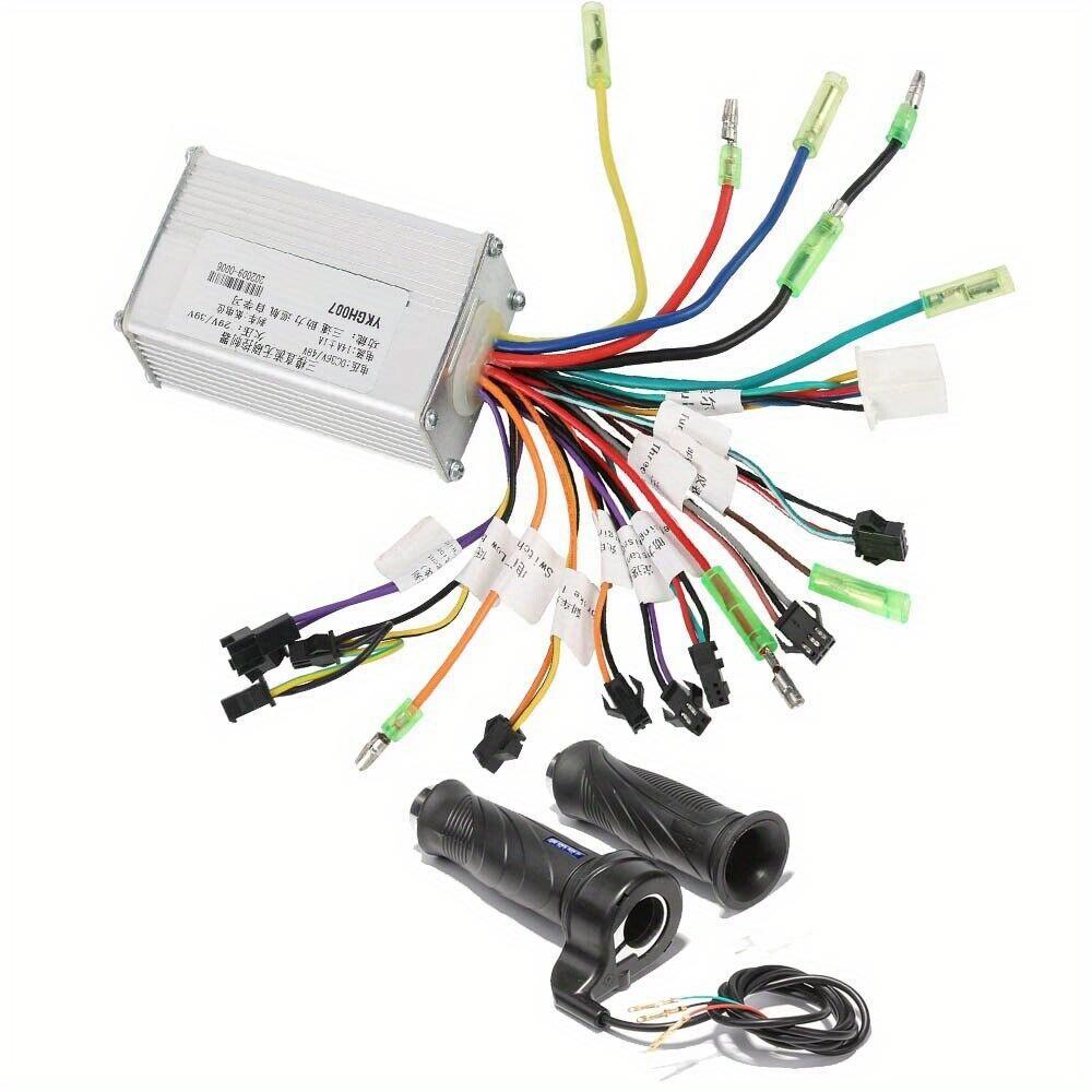36V/48V 350W-500W Brushless Motor Controller Throttle Electric Scooter E Bike
