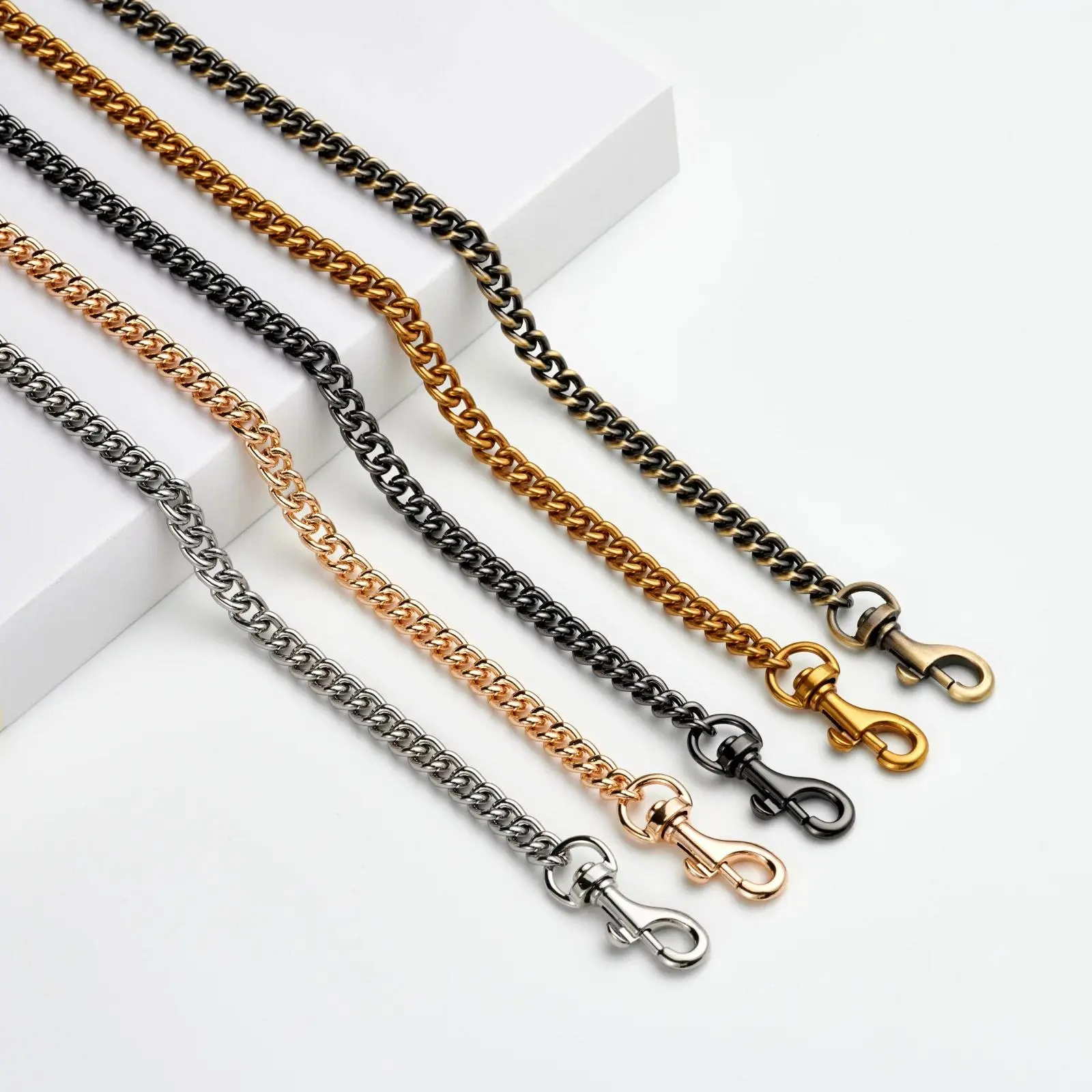 Metal Aluminum Bag Chain Parts Accessories for Shoulder Crossbody Handbag Parts DIY Detachable Straps