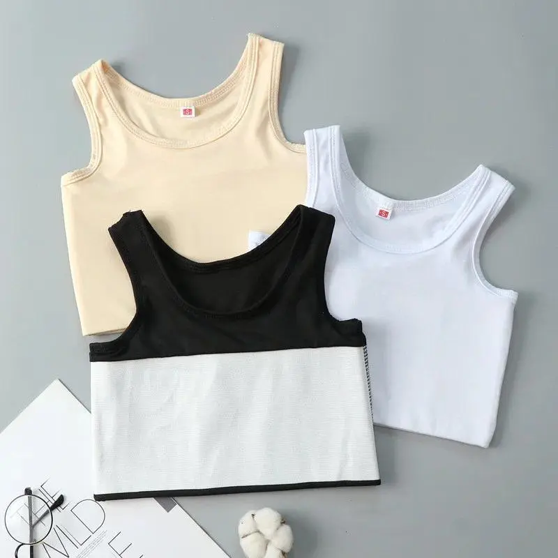 Women Corset Top Chest Binder Lesbain With Bandage Trans FTM Elastic Half Length Pullover Tank Top Cosplaywear Underwear Vest