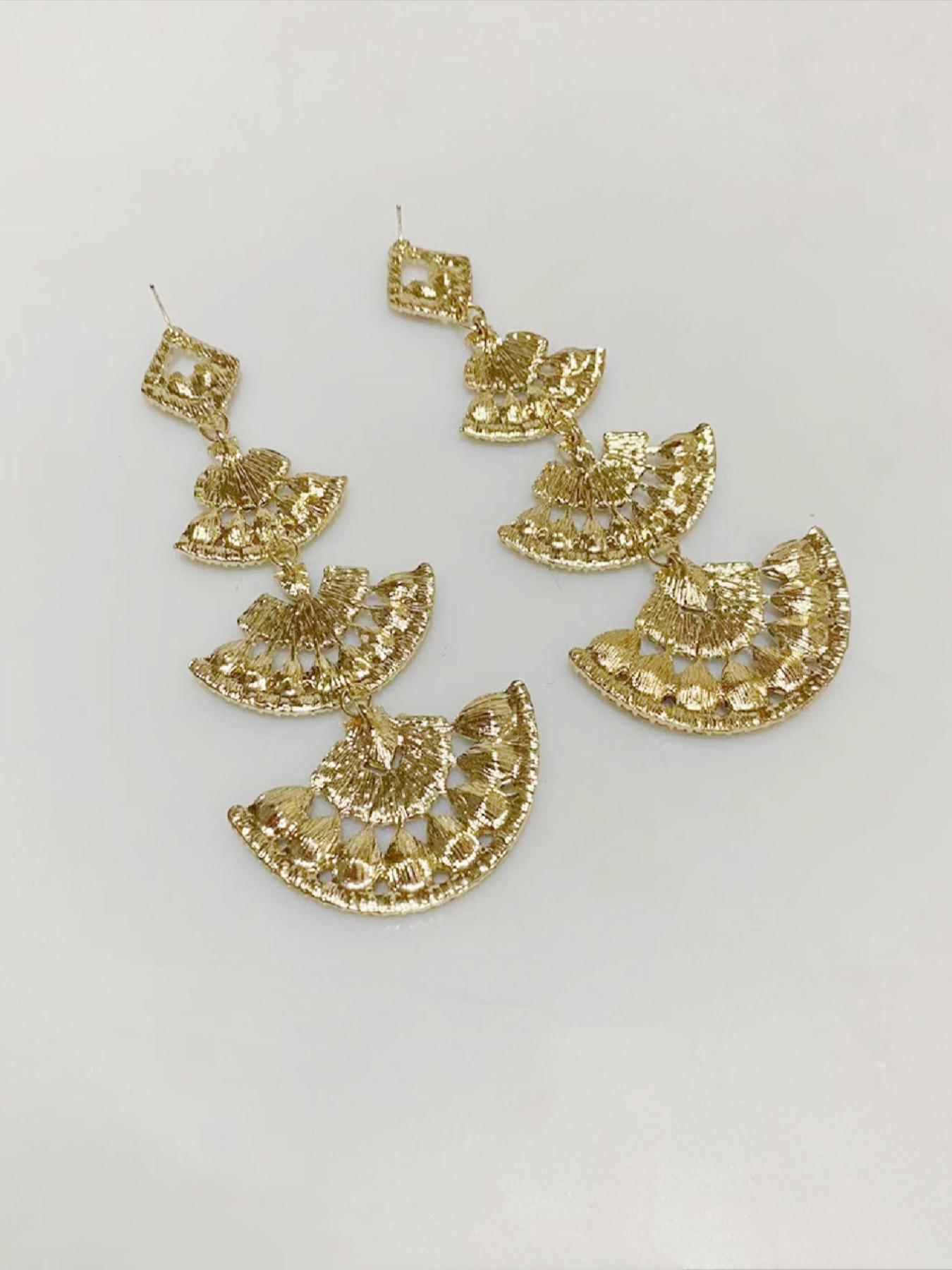 Vintage Teardrop Earrings, Elegant Artificial Crystal Decorated Dangle Earrings for Women, Fashion Jewelry for Party, Daily Decor, Trendy All-match & Exquisite Jewelry for Birthday Gift