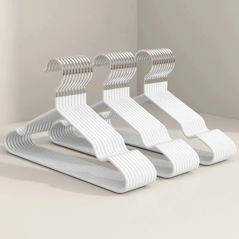 Non marking Clothes Hangers for Home Use Non slip Drying Hangers Metal Thick Clothes Hangers Storage Bedrooms Wardrobes Adult cl