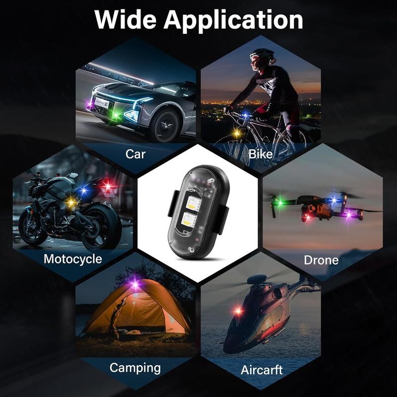 10 Models Wireless LED Lights for Car-24PCS Interior Ambient Strobe Light with Remote, USB-C 80 Hours 8 Colors IP65 Waterproof Rechargeable Underglow Light for Cars, Trucks, eBike, Motorcycle 10 Models Wireless LED Lights for Car-24PCS Interior Ambient Strobe Light with Remote, USB-C 80 Hours 8 Colors IP65 Waterproof Rechargeable Underglow Light for Cars, Trucks, eBike, Motorcycle