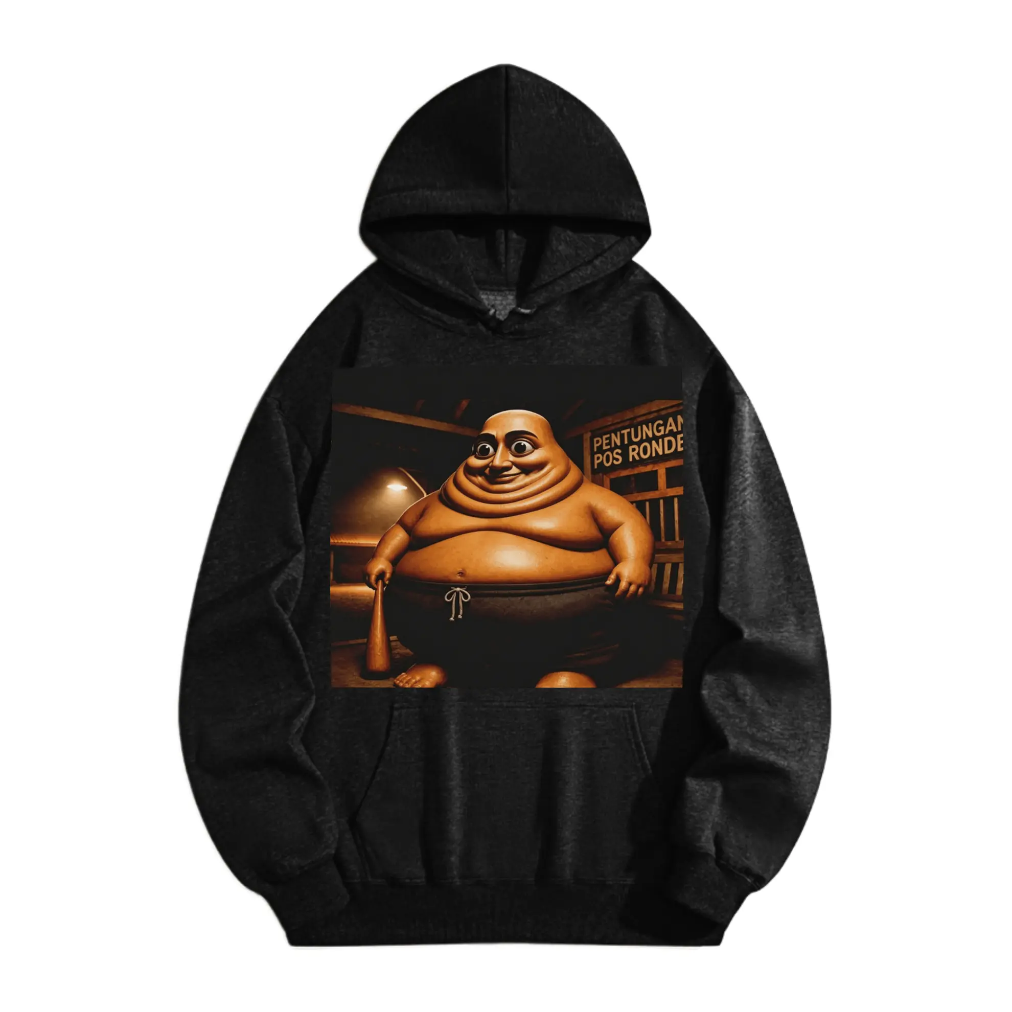 Tung Tung Tung sahur Fat Meme funny T-Shirt graphic tees hoodie Unisex Cotton Clothing y2k fashion Top Trending Streetwear Retro Machine Wash Safe