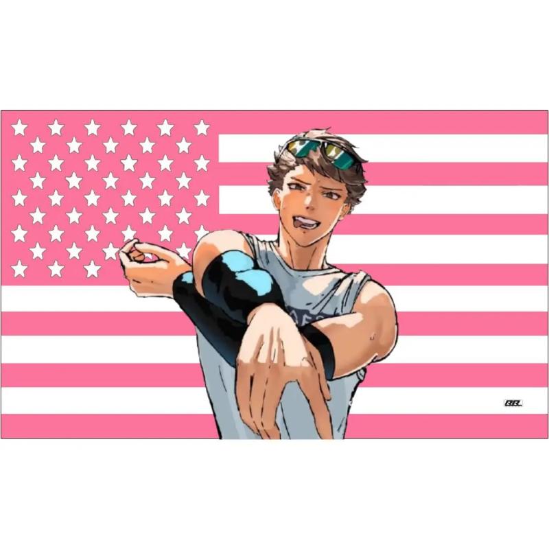 Customize Haikyuu Flags American Flag Oikawa Tooru Wall Decoration