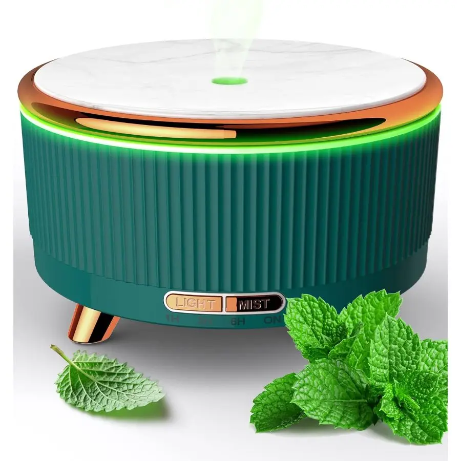 Essential Oil Diffuser for Home, Diffusers for Essential Oils Large Room, 500ml Aromatherapy Diffuser, 7 Colors Changed